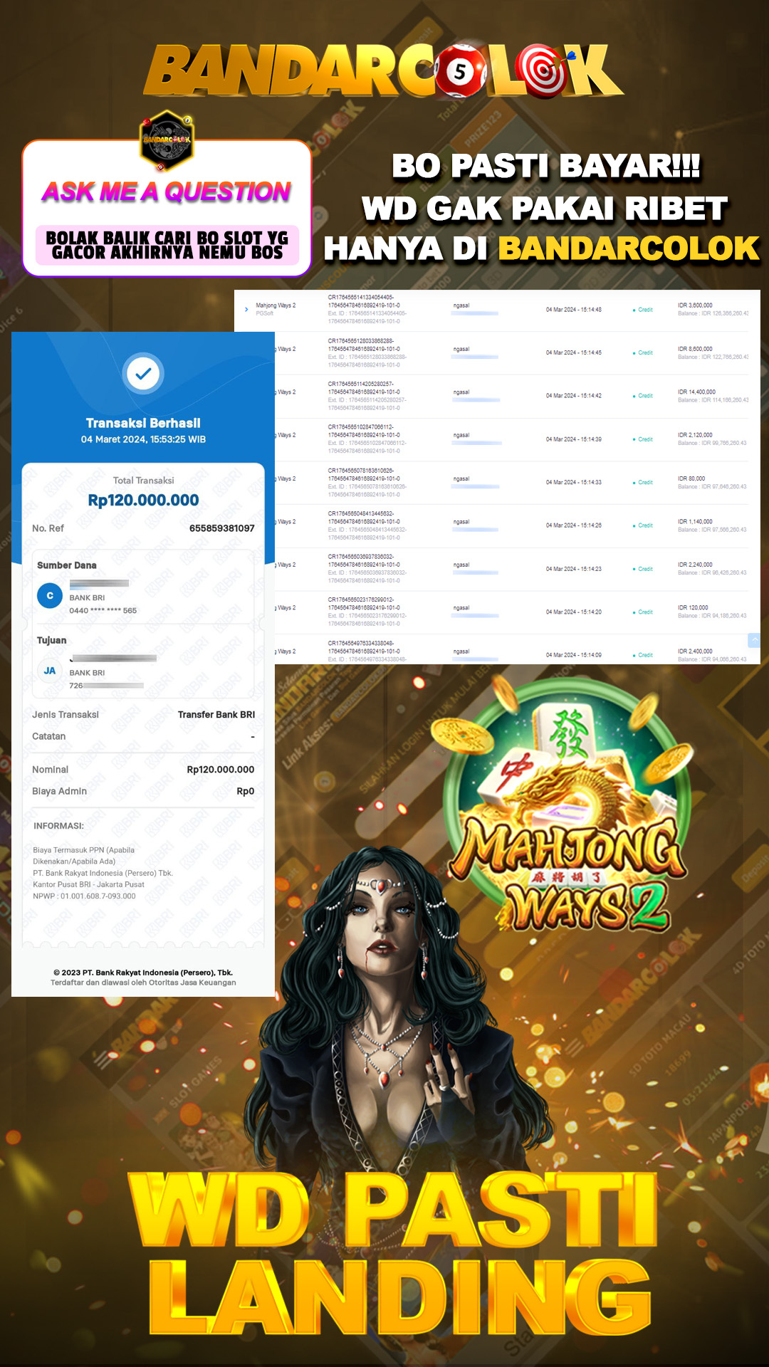 Jackpot SLOT BANDARCOLOK