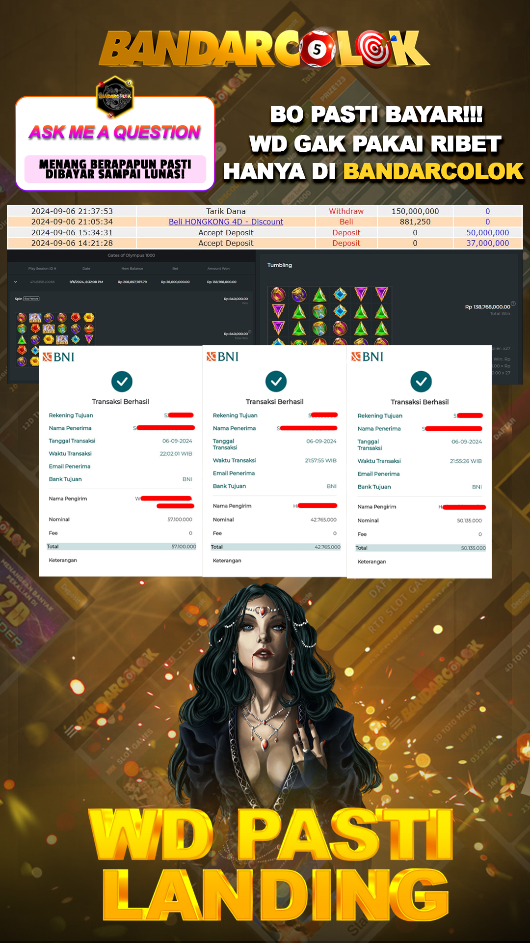 Jackpot SLOT BANDARCOLOK