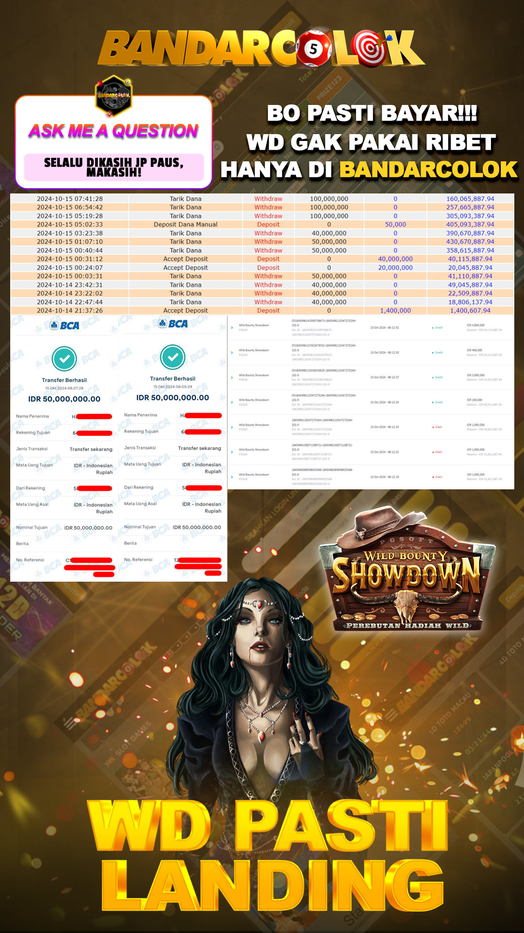 Jackpot SLOT BANDARCOLOK