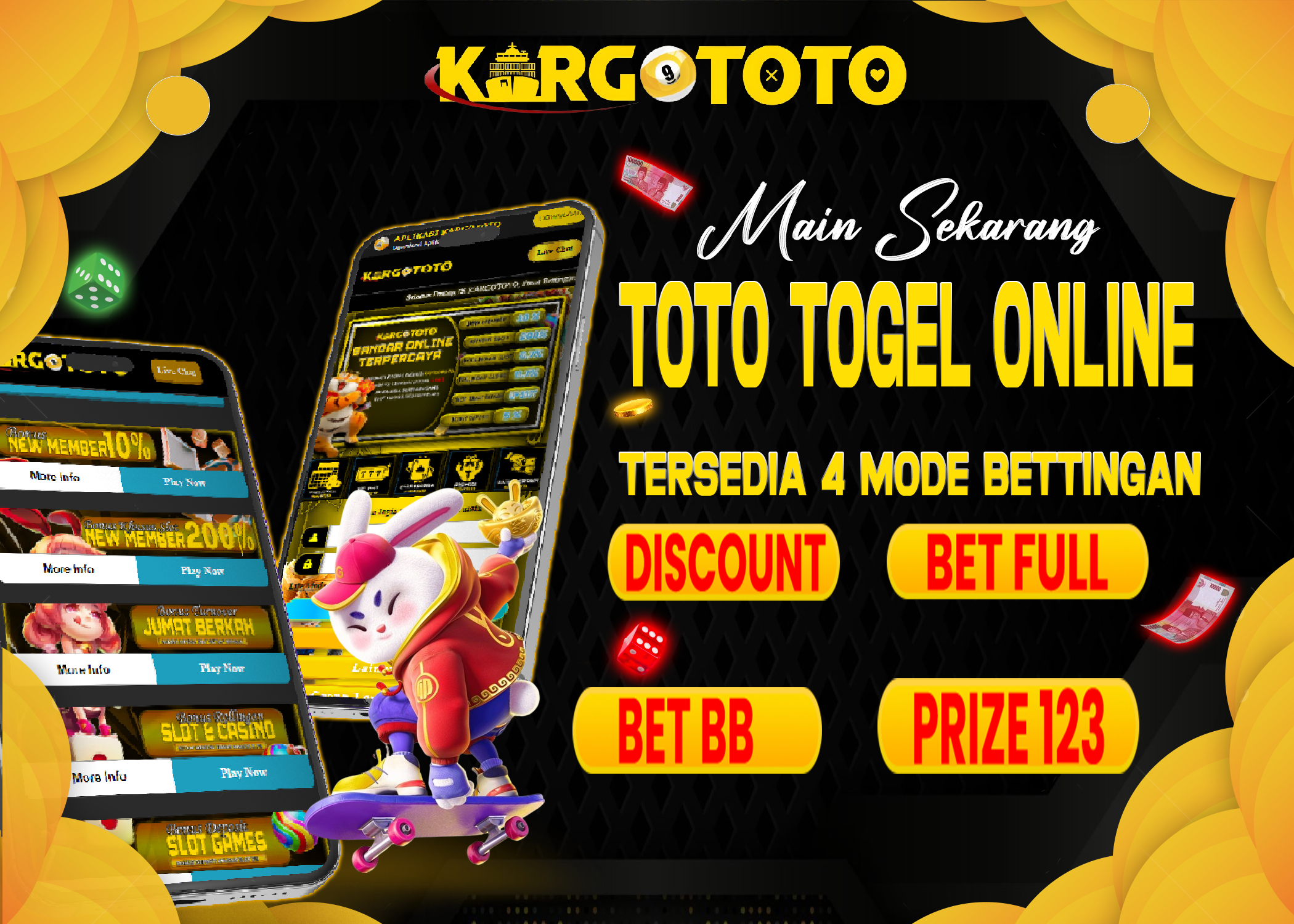 KARGOTOTO > Link Alternatif Situs Toto Login & Togel 4D Online resmi