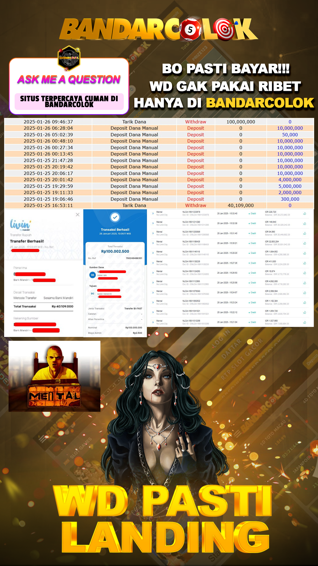 Jackpot SLOT BANDARCOLOK