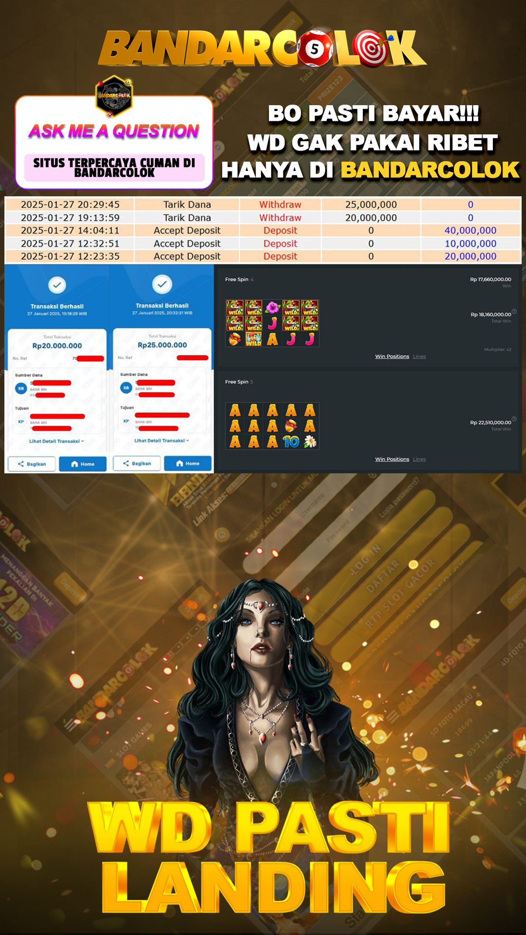 Jackpot SLOT BANDARCOLOK