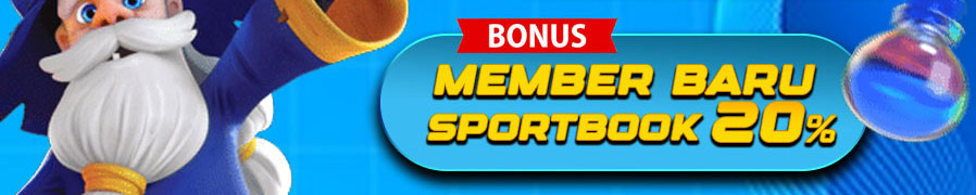 Bonus Member Baru 20% (Sportbook)