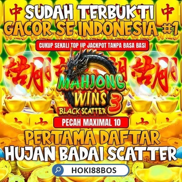 HOKI88BOS # Link Situs Gacor Deposit Pulsa Tanpa Potongan Di jamin Meledak 7 Turunan