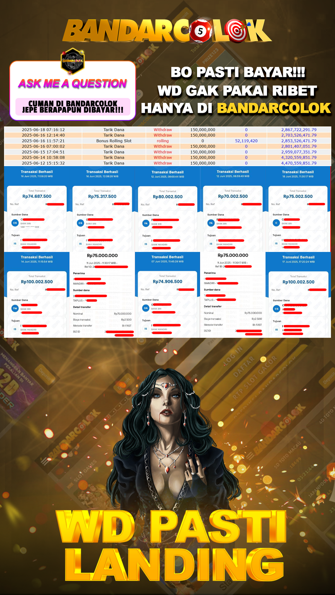 Jackpot SLOT BANDARCOLOK