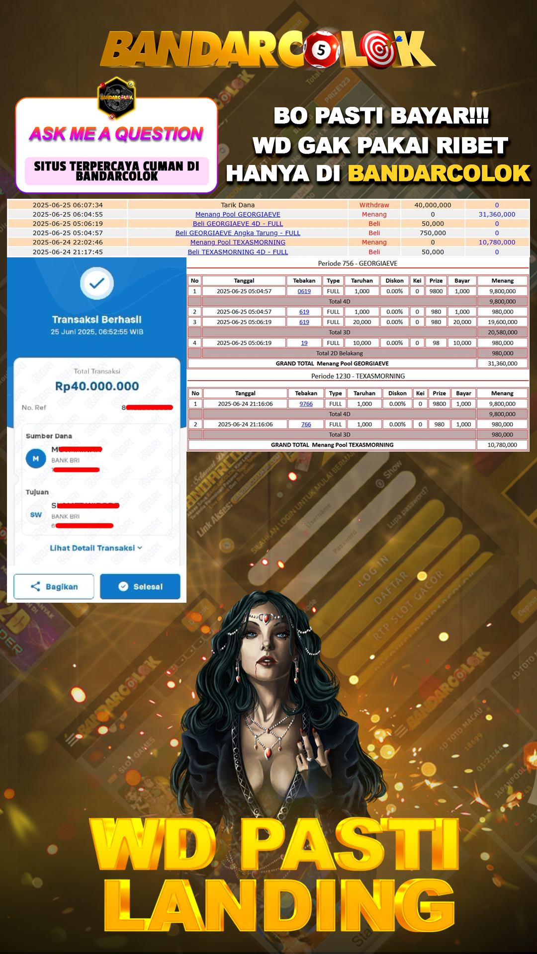 Jackpot SLOT BANDARCOLOK