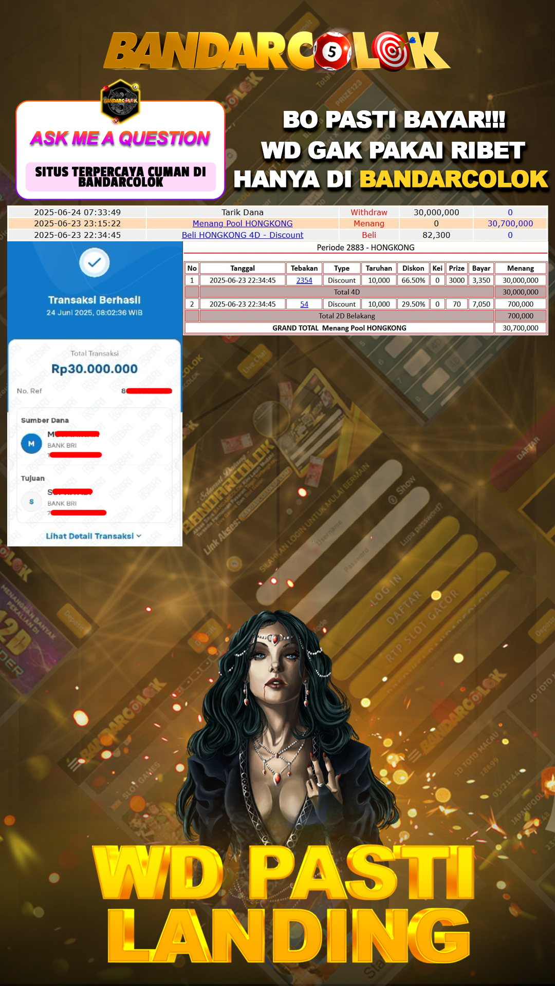 Jackpot SLOT BANDARCOLOK