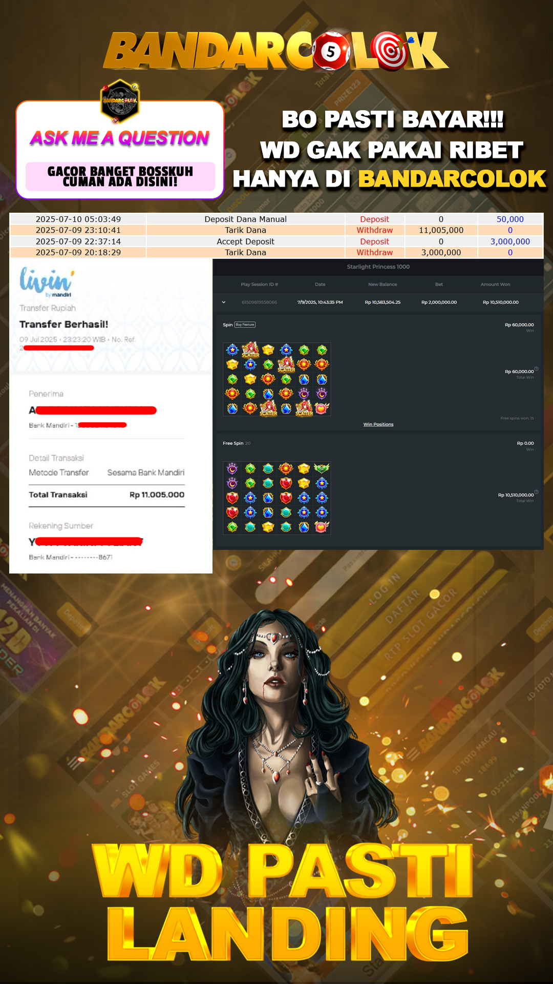 Jackpot SLOT BANDARCOLOK