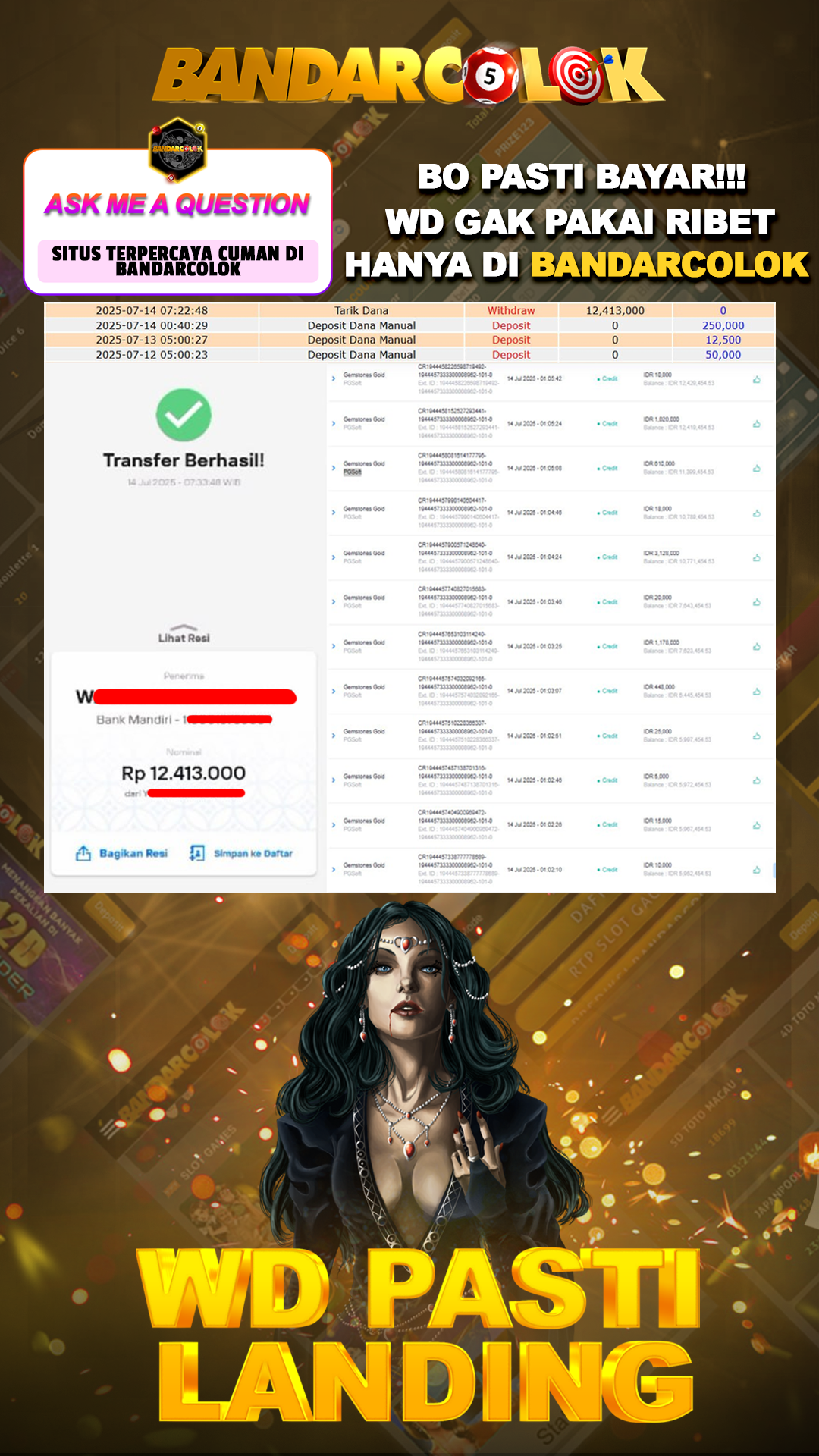 Jackpot SLOT BANDARCOLOK