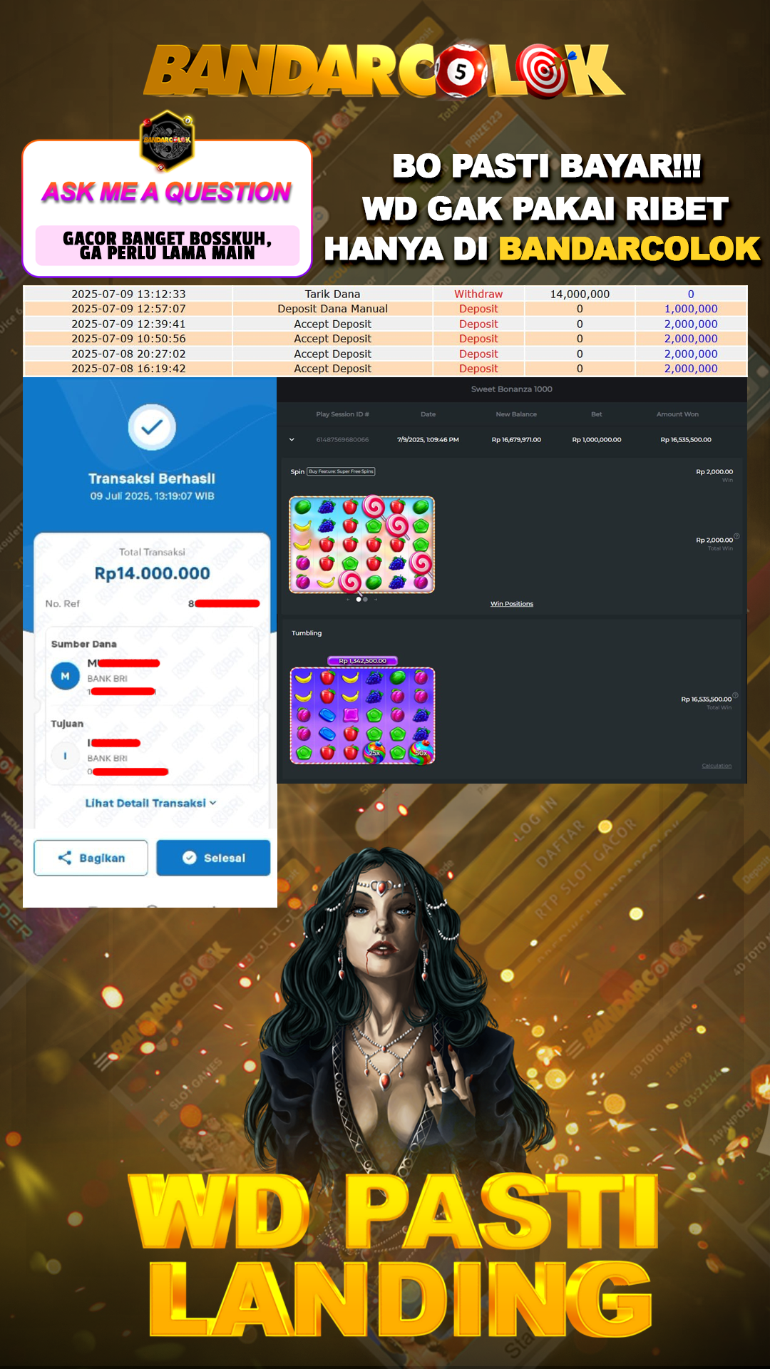 Jackpot SLOT BANDARCOLOK