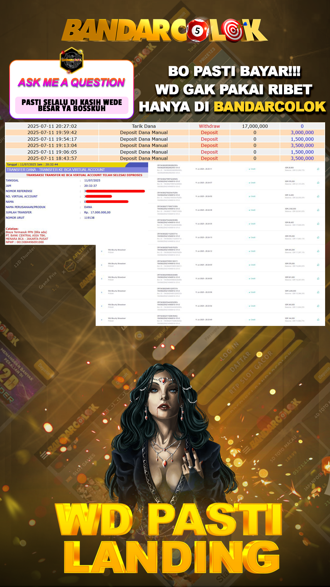 Jackpot SLOT BANDARCOLOK