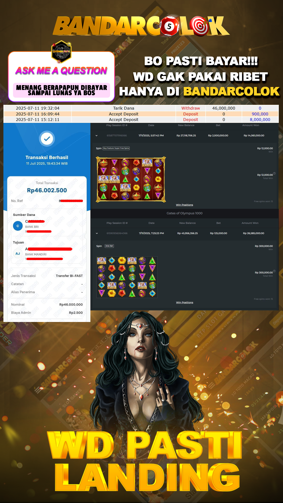 Jackpot SLOT BANDARCOLOK