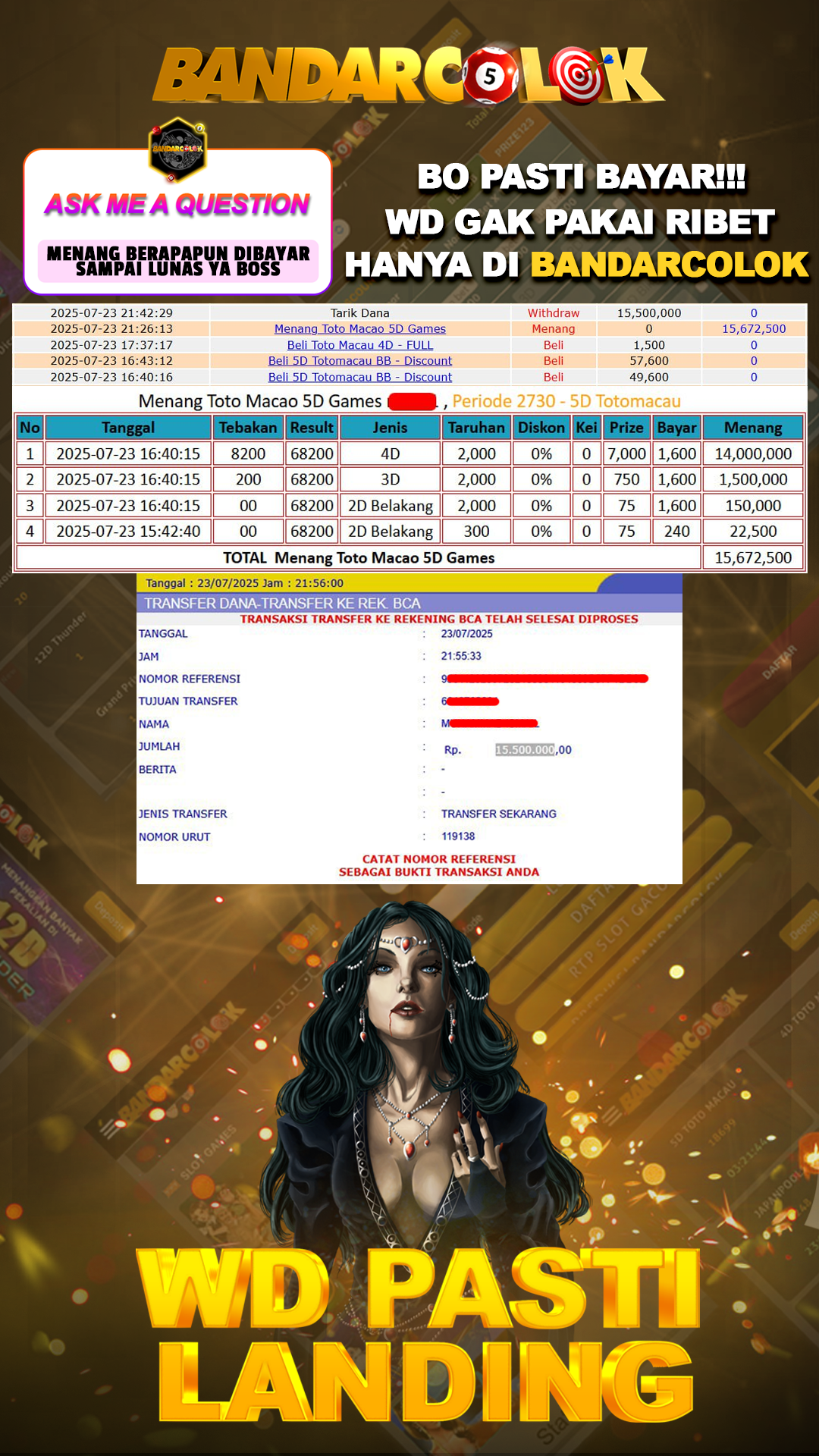 Jackpot TOGEL BANDARCOLOK