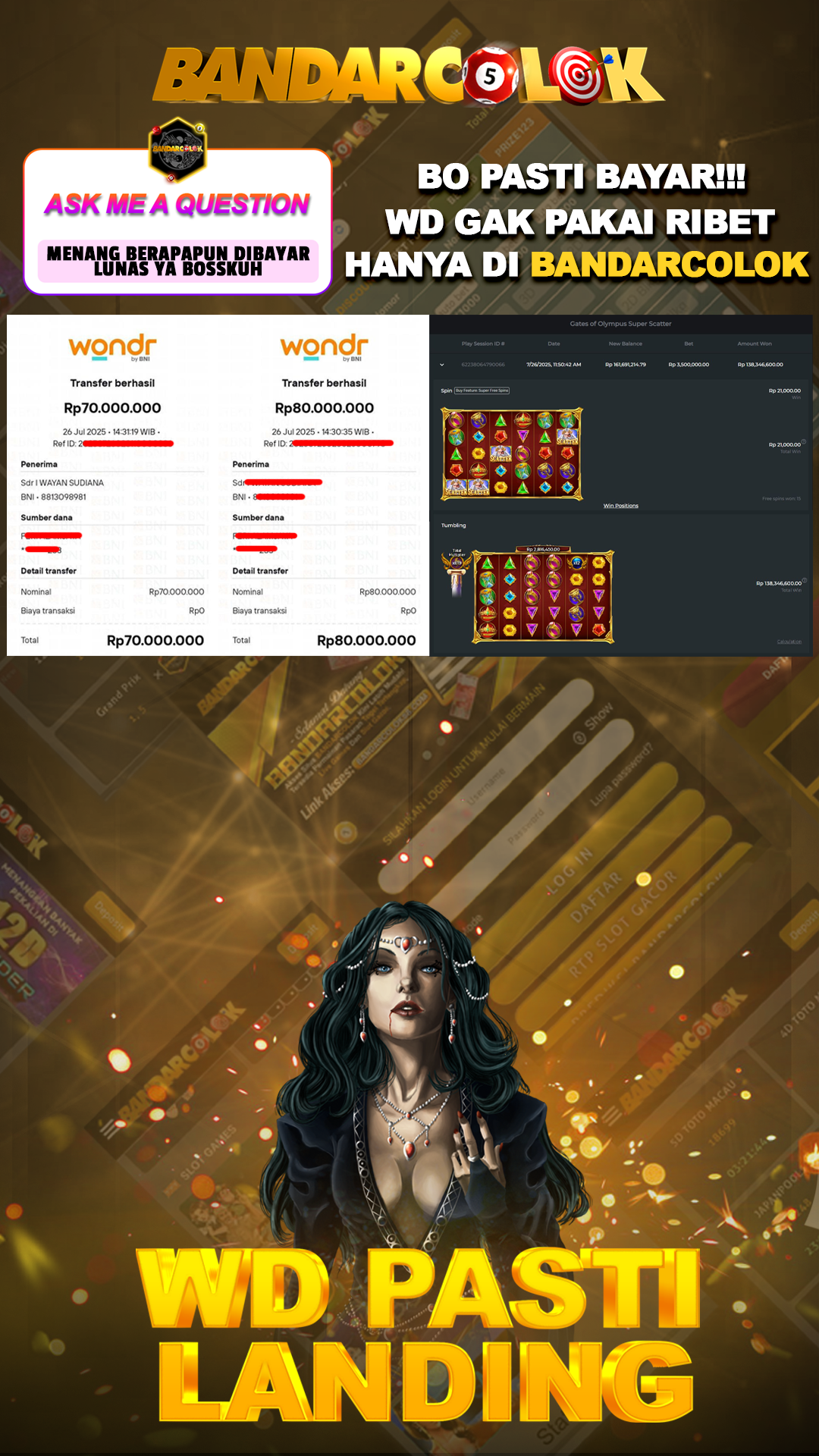 Jackpot SLOT BANDARCOLOK