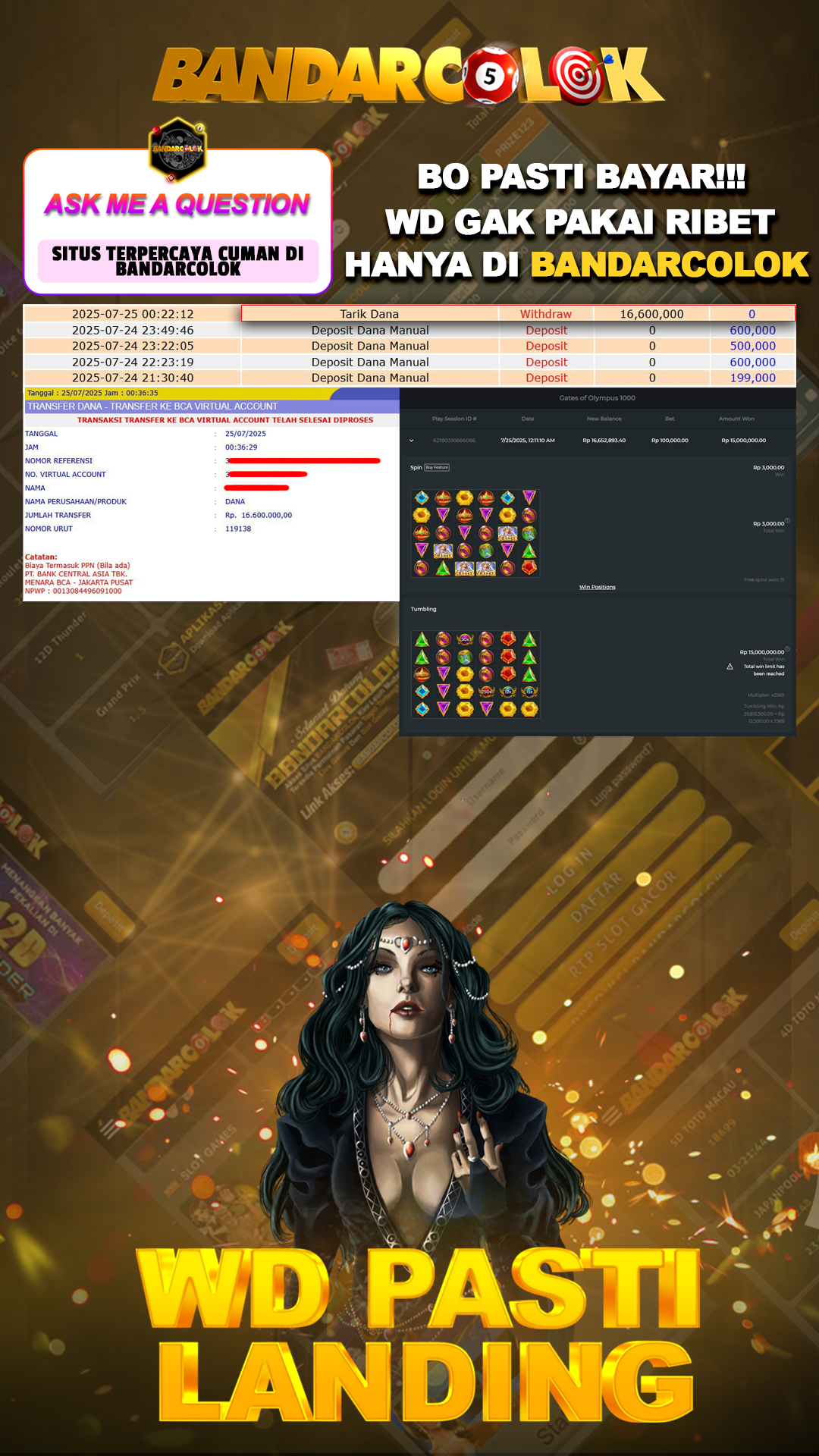 Jackpot SLOT BANDARCOLOK