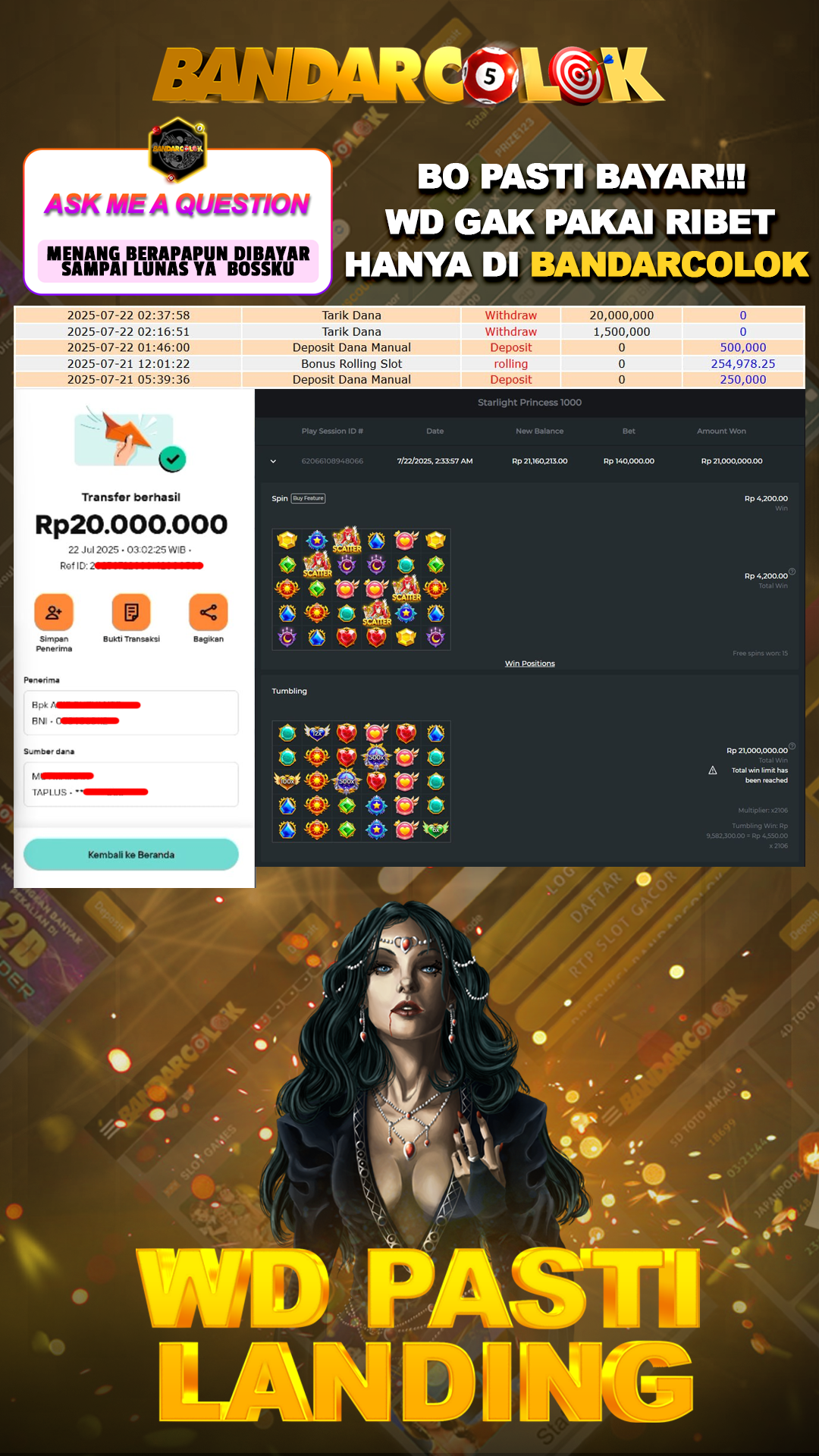 Jackpot SLOT BANDARCOLOK