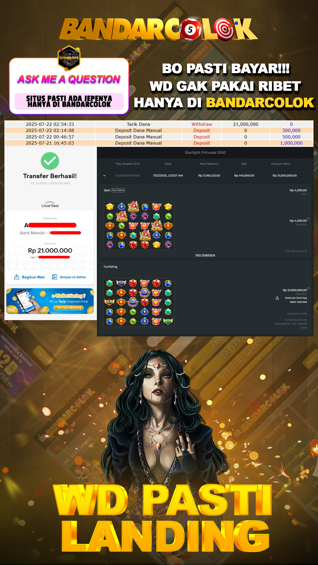 Jackpot SLOT BANDARCOLOK