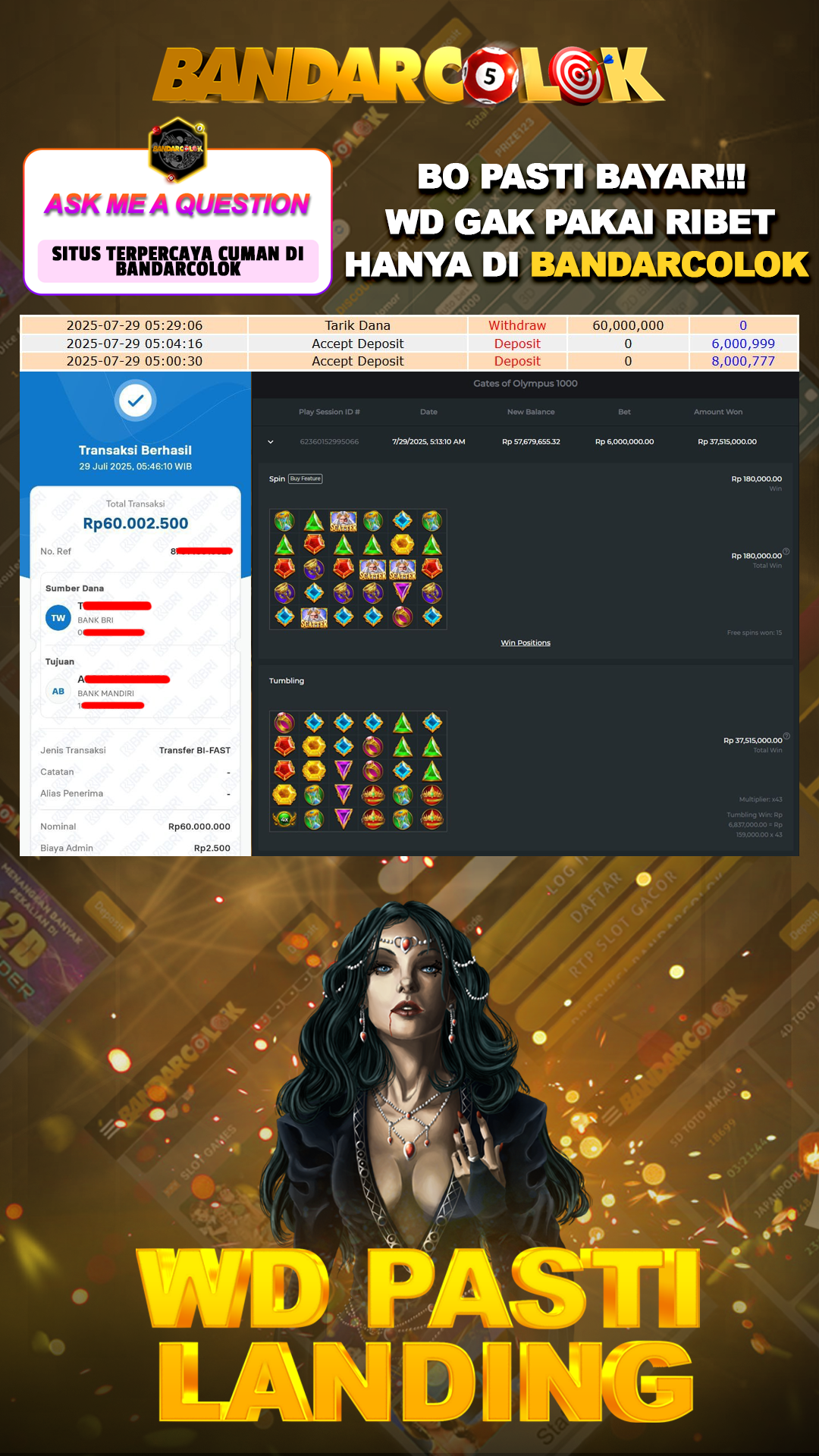 Jackpot SLOT BANDARCOLOK