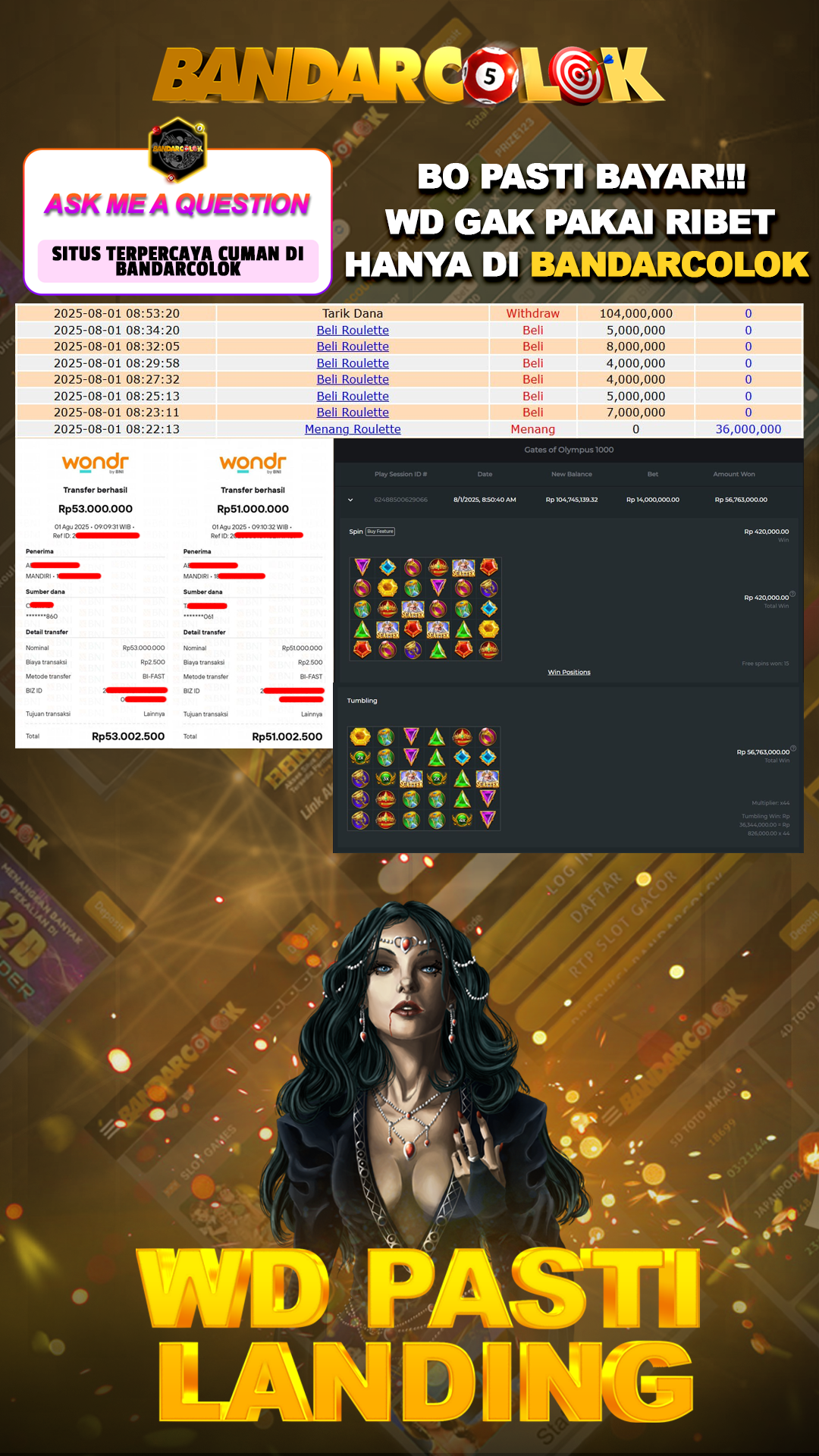 Jackpot SLOT BANDARCOLOK