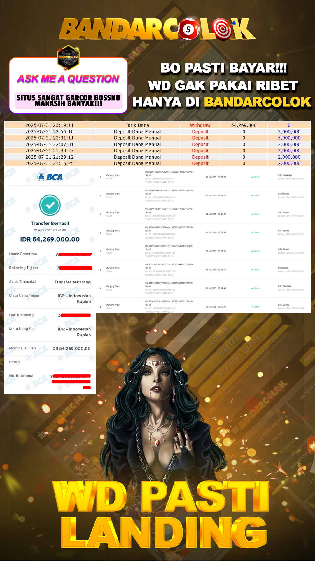 Jackpot SLOT BANDARCOLOK