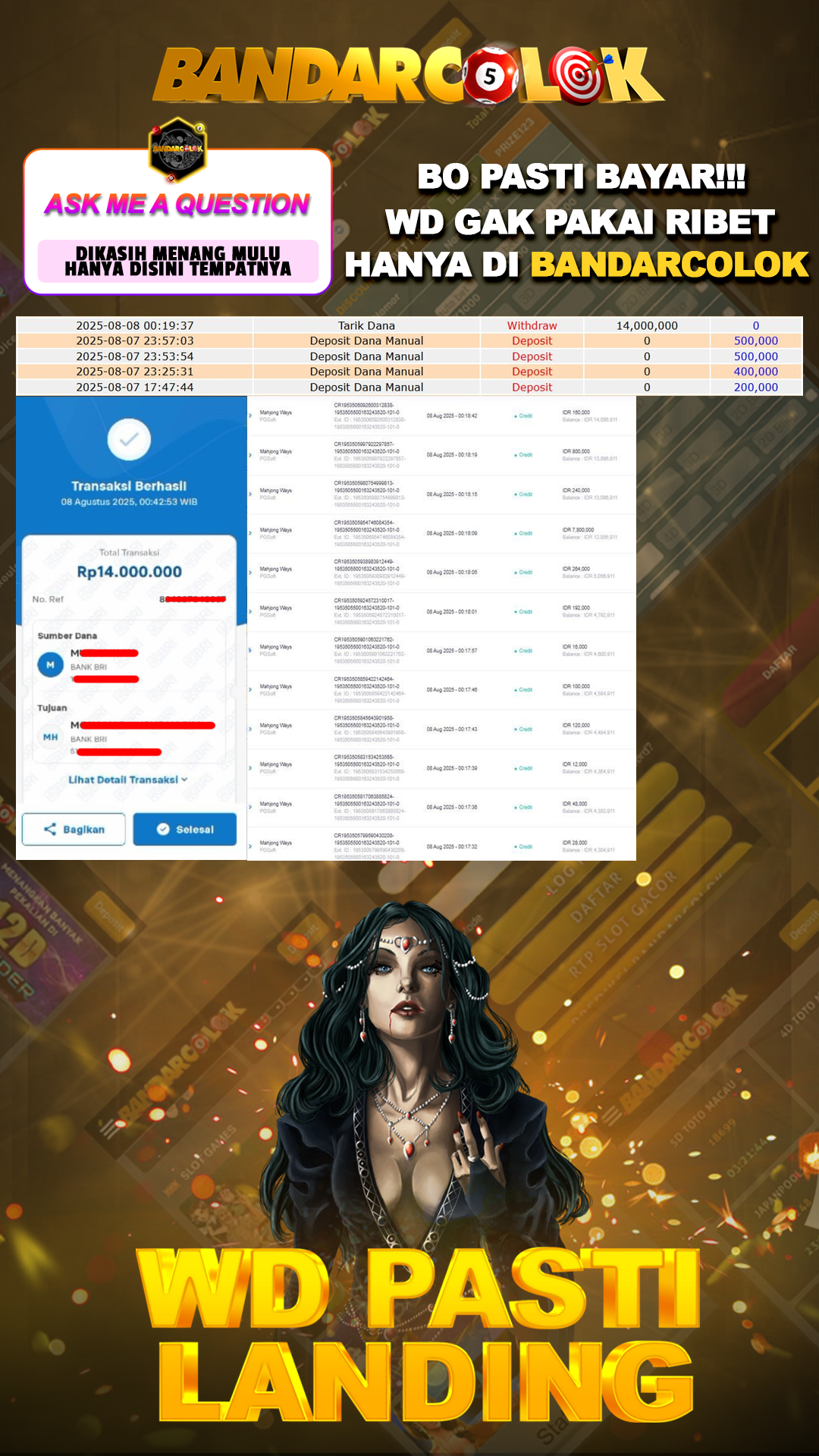 Jackpot SLOT BANDARCOLOK