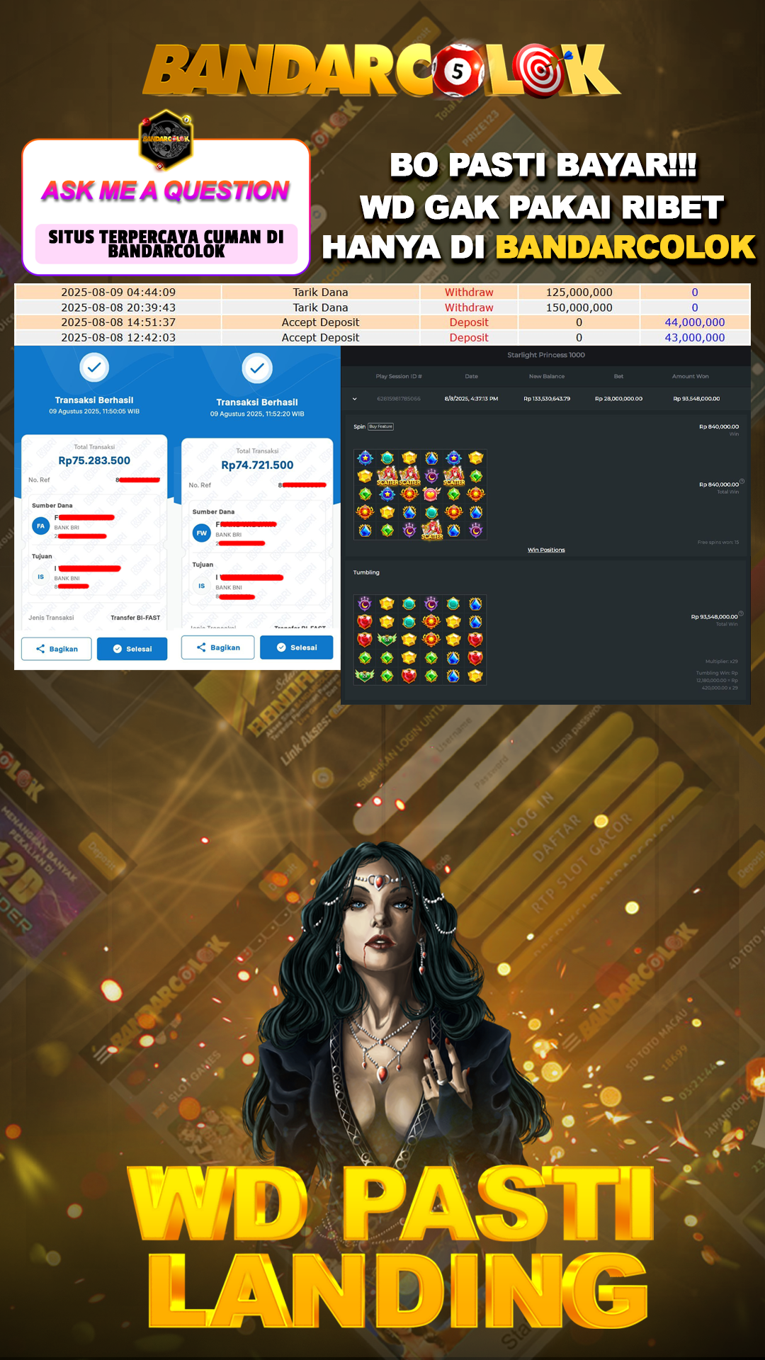 Jackpot SLOT BANDARCOLOK