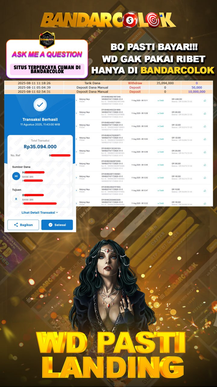 Jackpot SLOT BANDARCOLOK