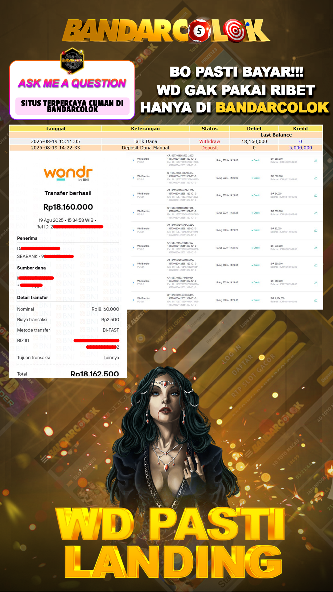 Jackpot SLOT BANDARCOLOK