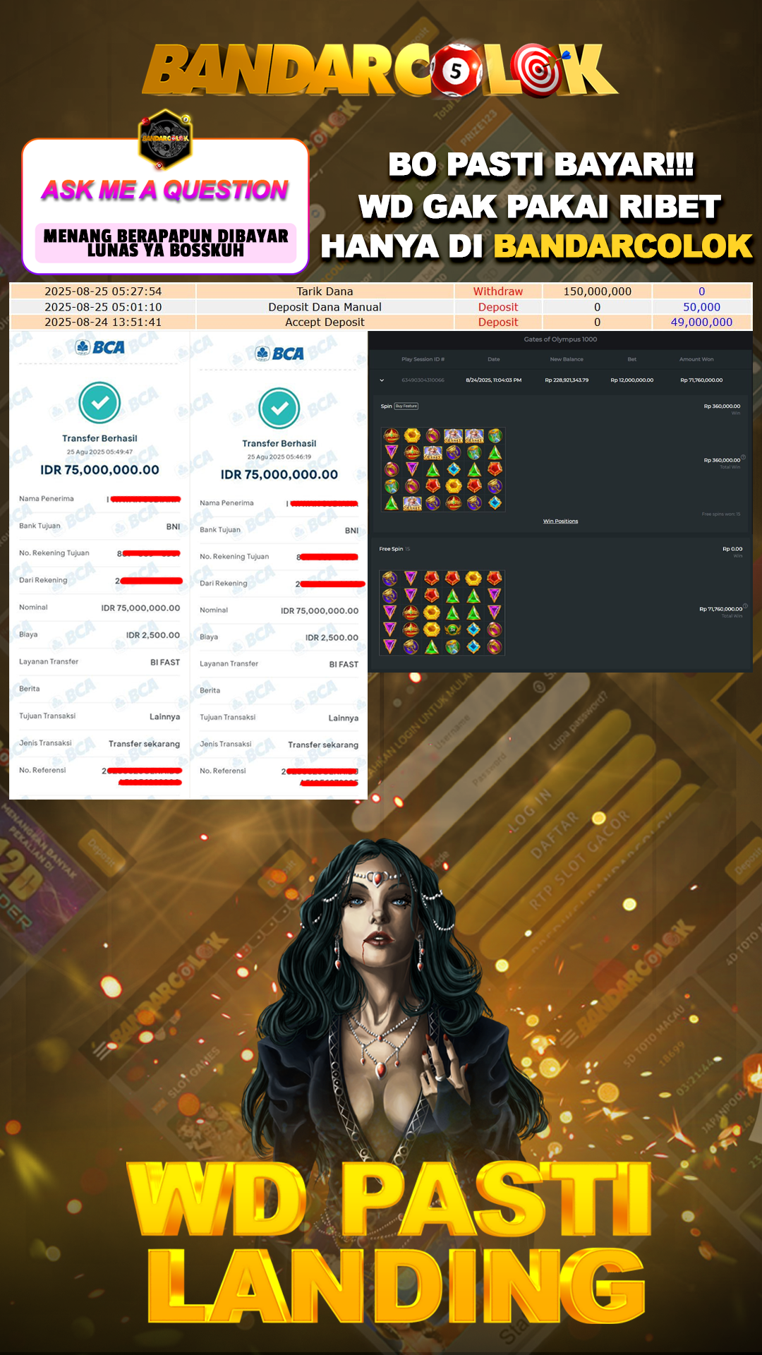 Jackpot SLOT BANDARCOLOK