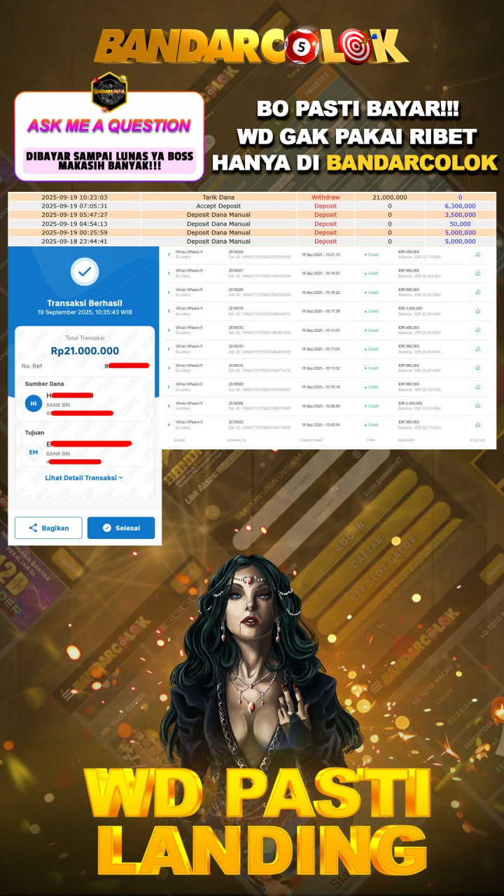 Jackpot SLOT BANDARCOLOK