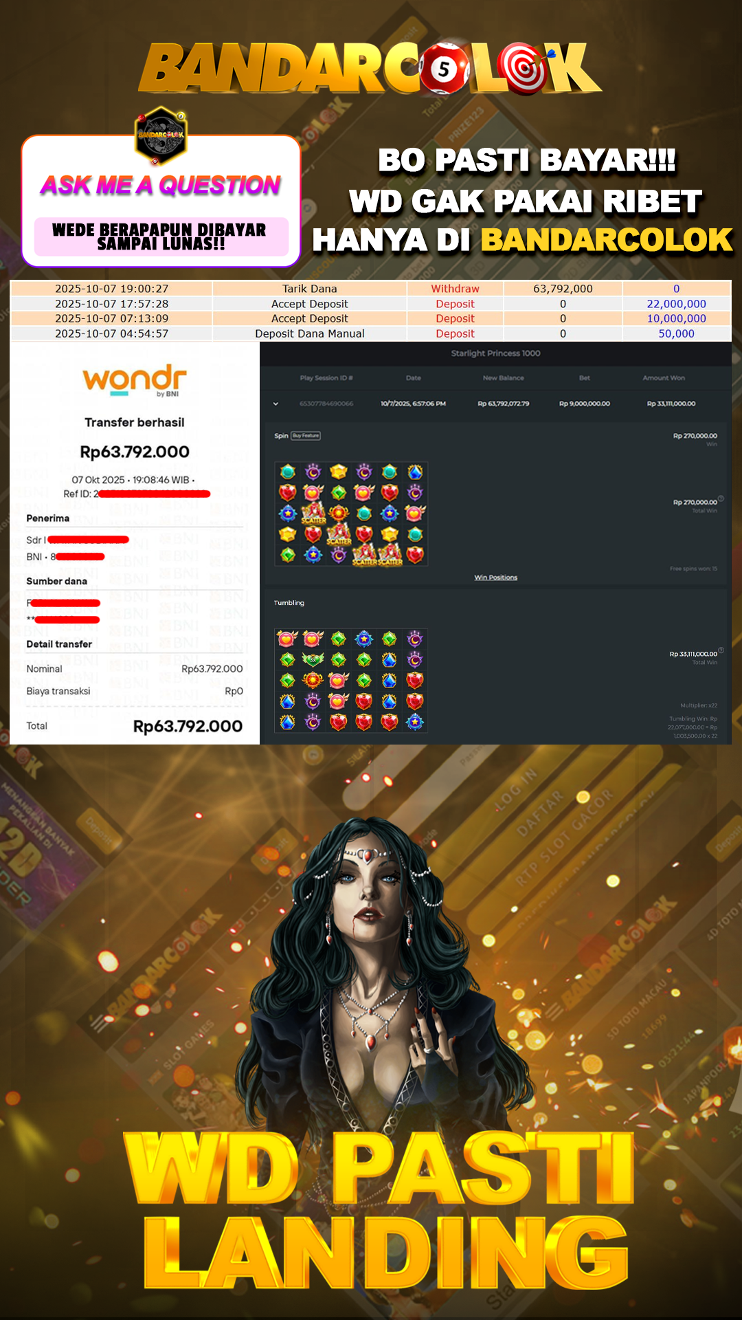 Jackpot SLOT BANDARCOLOK