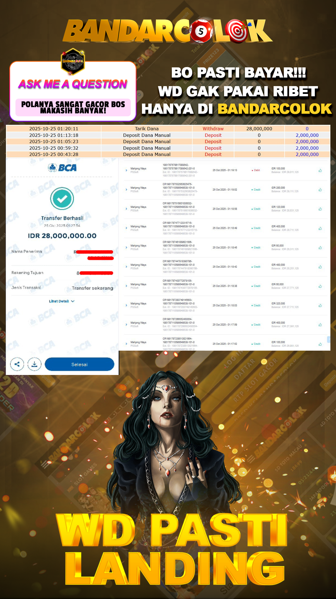 Jackpot SLOT BANDARCOLOK