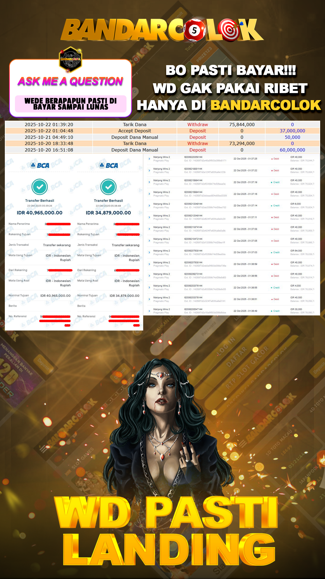 Jackpot SLOT BANDARCOLOK