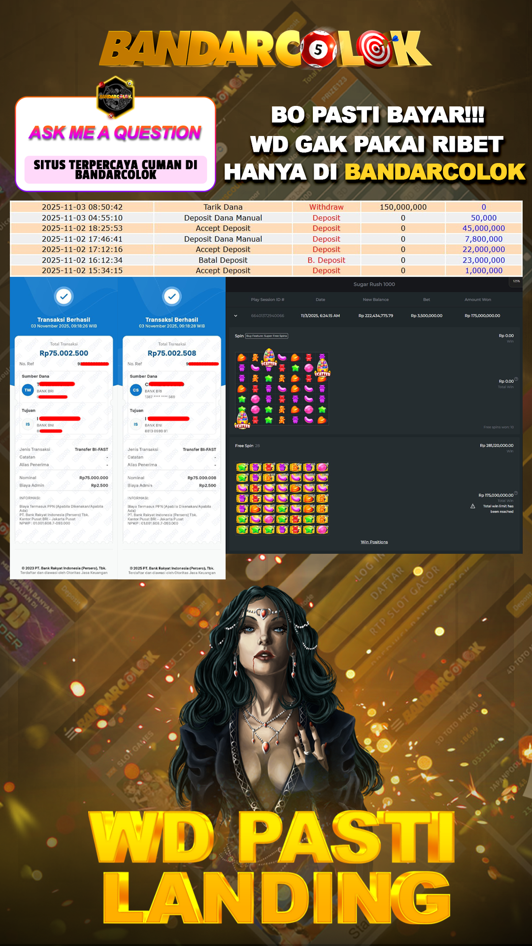 Jackpot SLOT BANDARCOLOK