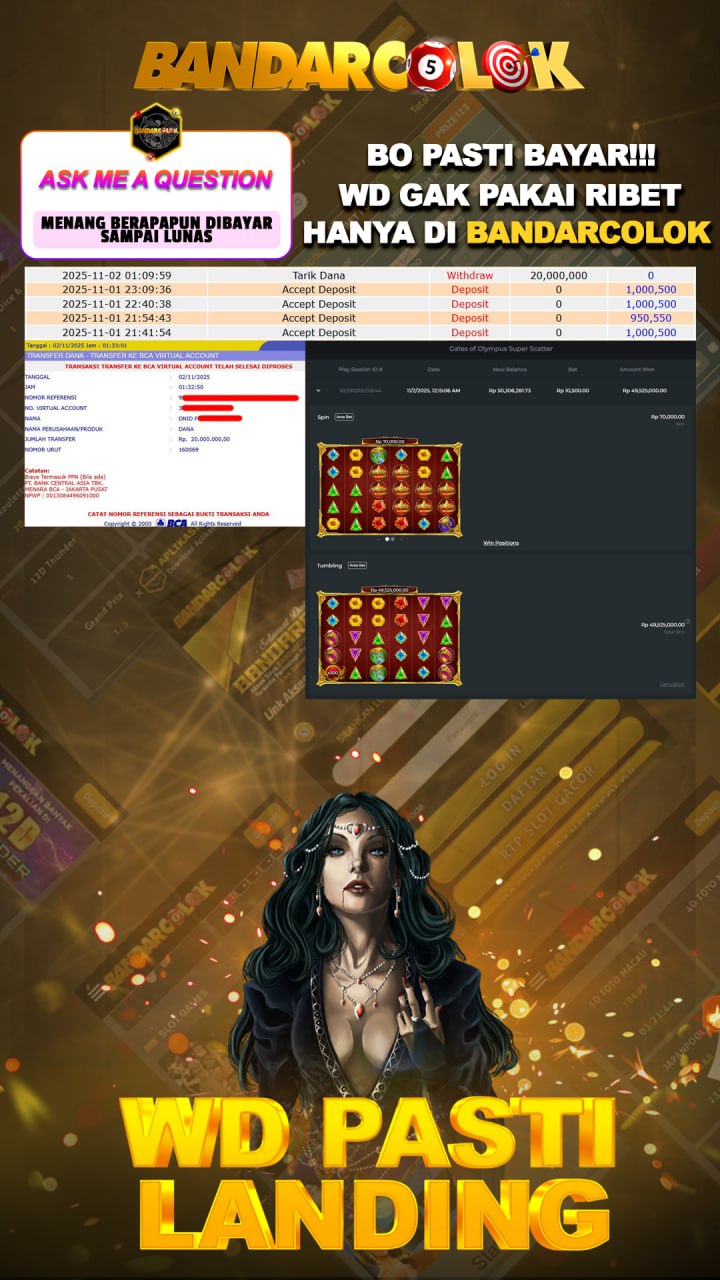 Jackpot SLOT BANDARCOLOK