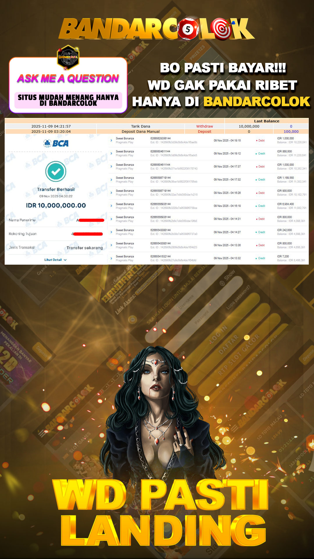 Jackpot SLOT BANDARCOLOK