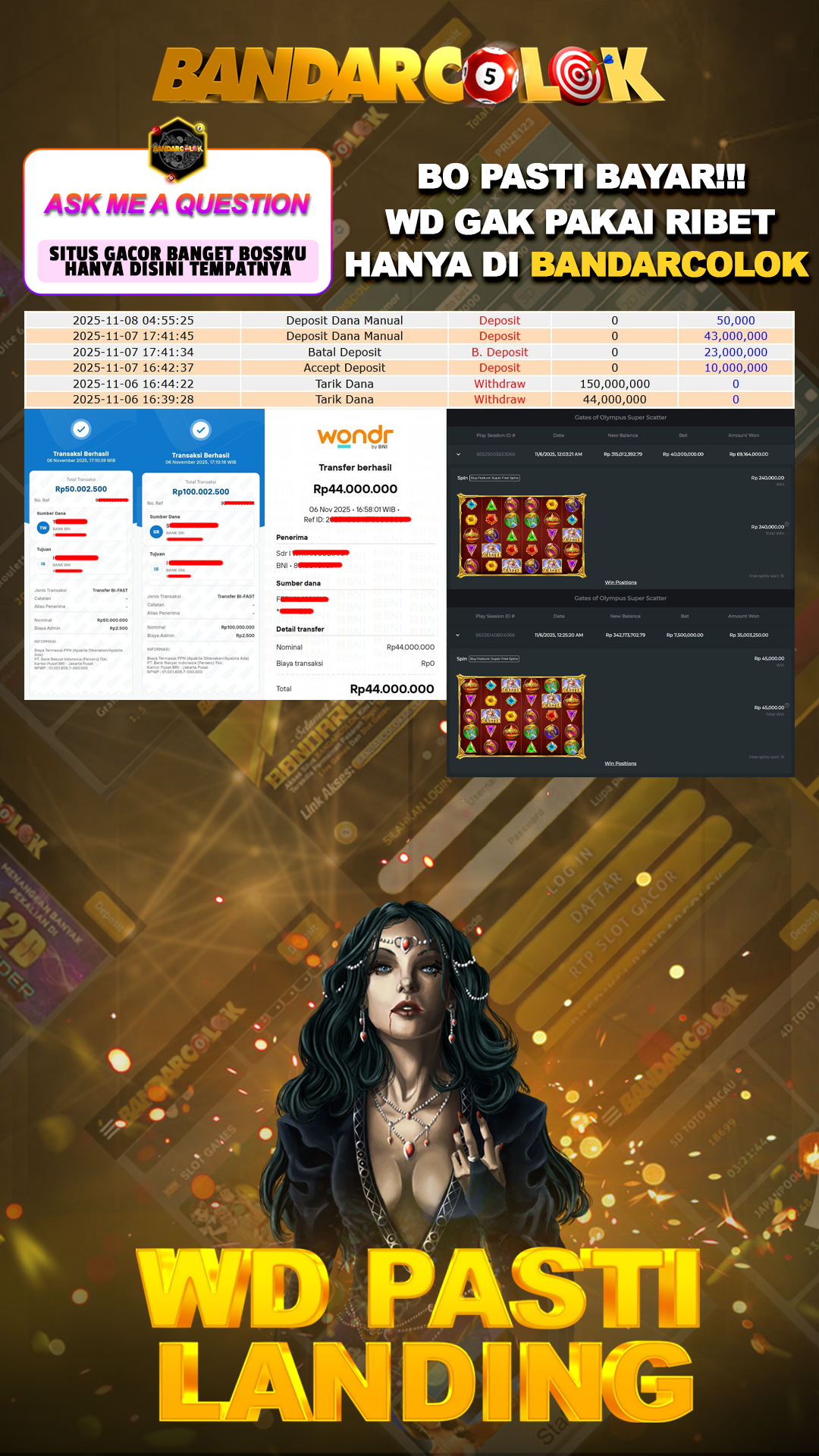 Jackpot SLOT BANDARCOLOK