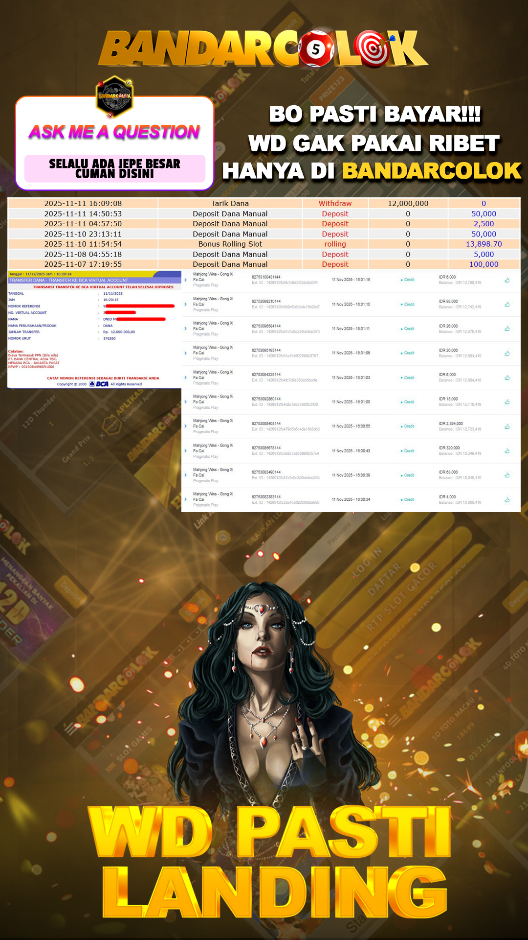 Jackpot SLOT BANDARCOLOK