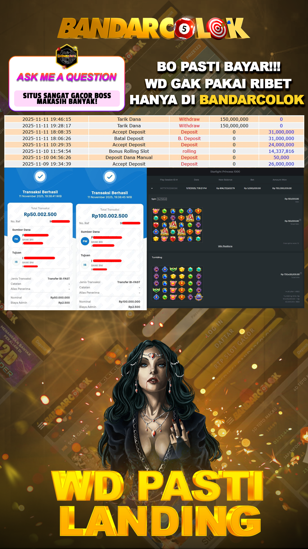 Jackpot SLOT BANDARCOLOK