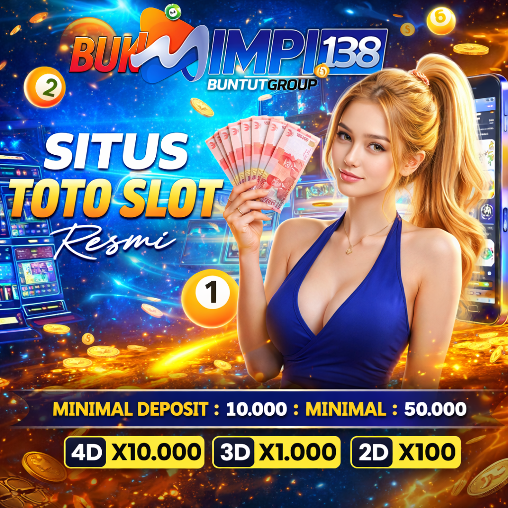 BUKUMIMPI 138 ⚓️ Bandar Resmi Situs Toto Togel 4D Anti Leg