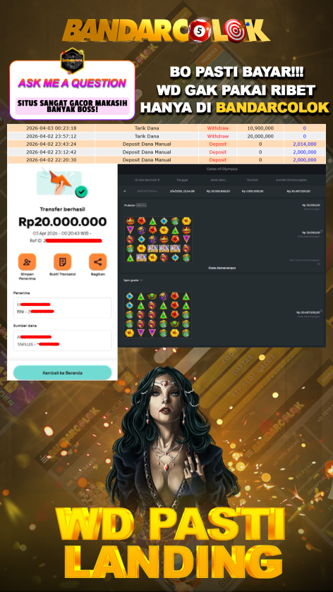 Jackpot SLOT BANDARCOLOK