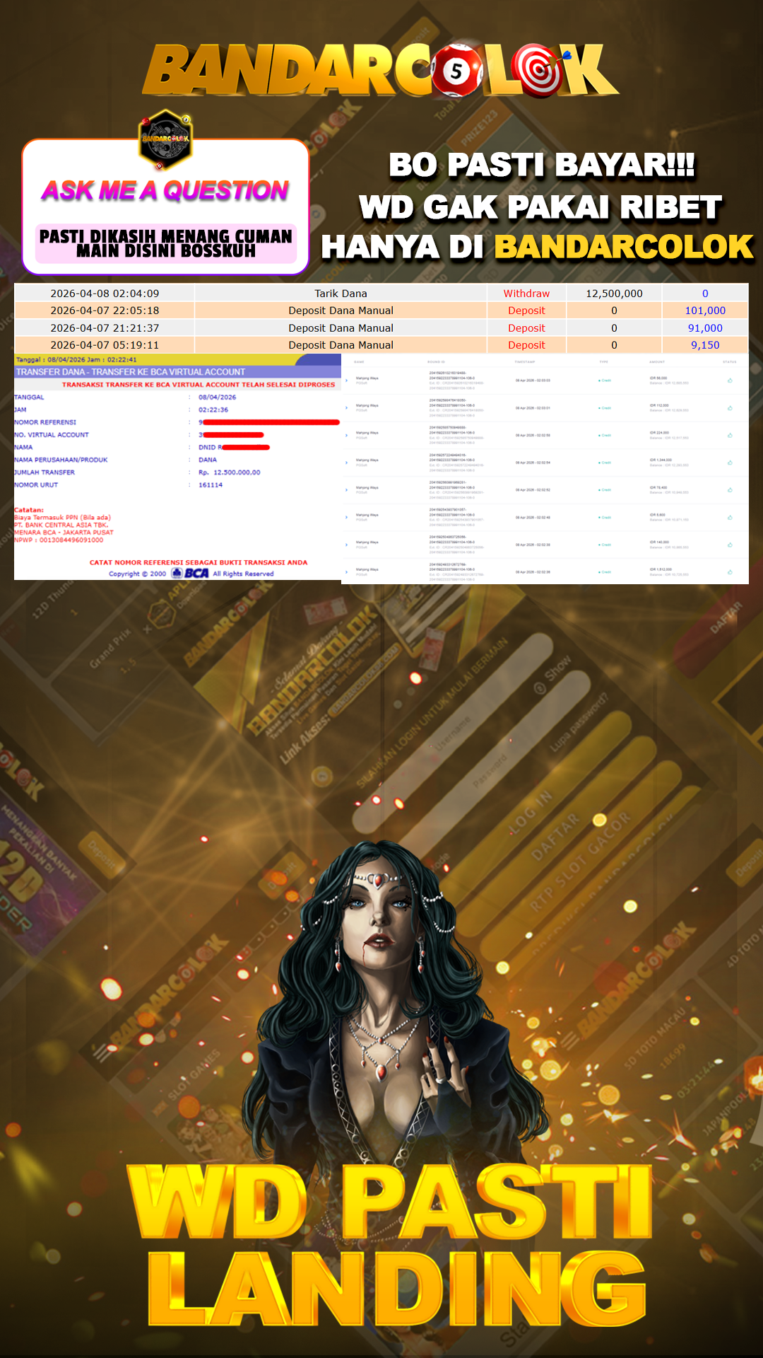 Jackpot SLOT BANDARCOLOK