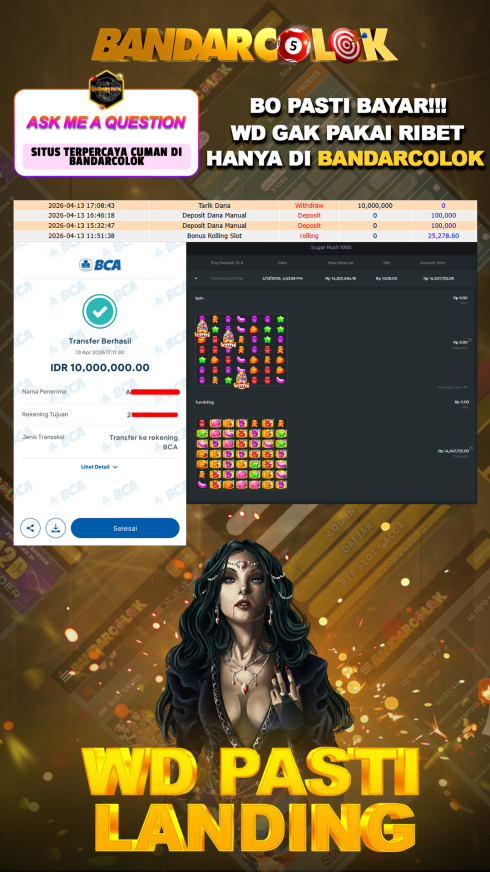 Jackpot SLOT BANDARCOLOK
