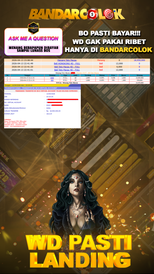 Jackpot TOGEL BANDARCOLOK