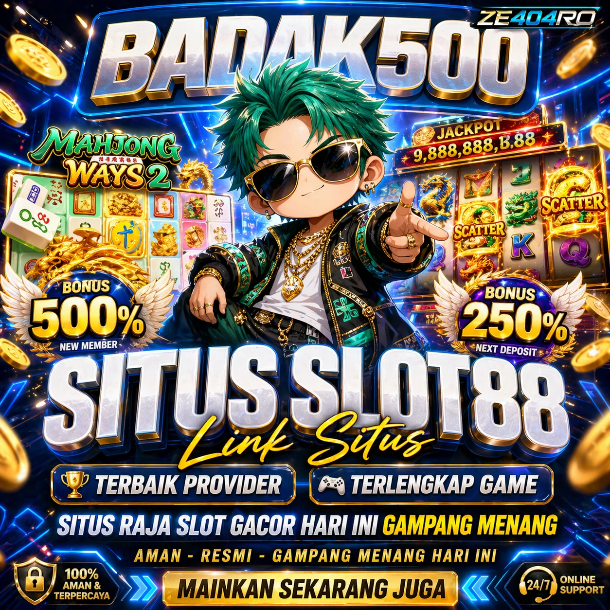 BADAK500 ~ Link Slot Gacor Hari Ini Peluang JP Besar Slot88 dengan Info Tren Terkini