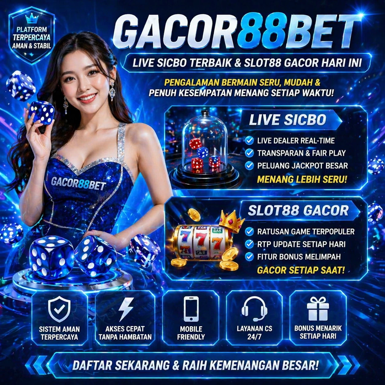 GACOR88BET Front Black 