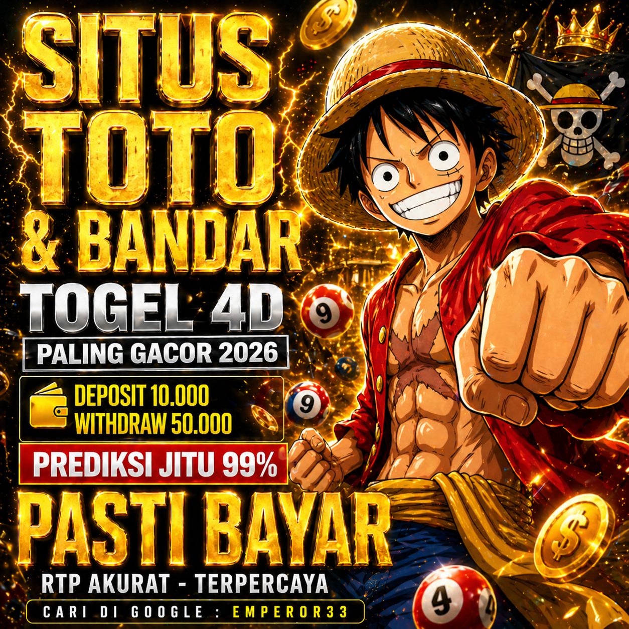 EMPEROR33 ꛲ Daftar dan Login Slot Serta Togel yang Praktis Tanpa Proses Rumit untuk Pengguna Baru