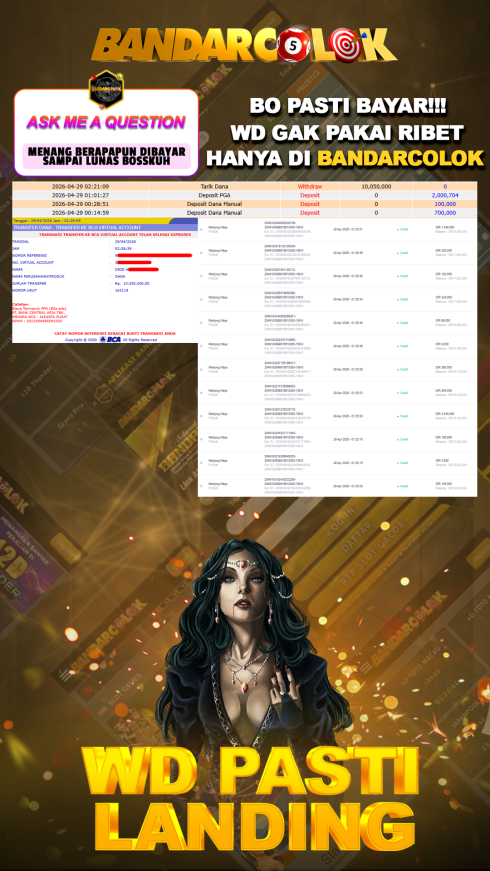 Jackpot SLOT BANDARCOLOK