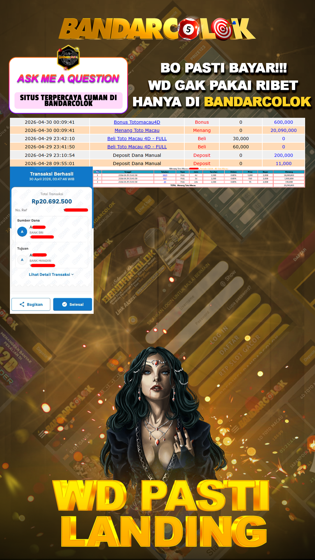 Jackpot TOGEL BANDARCOLOK