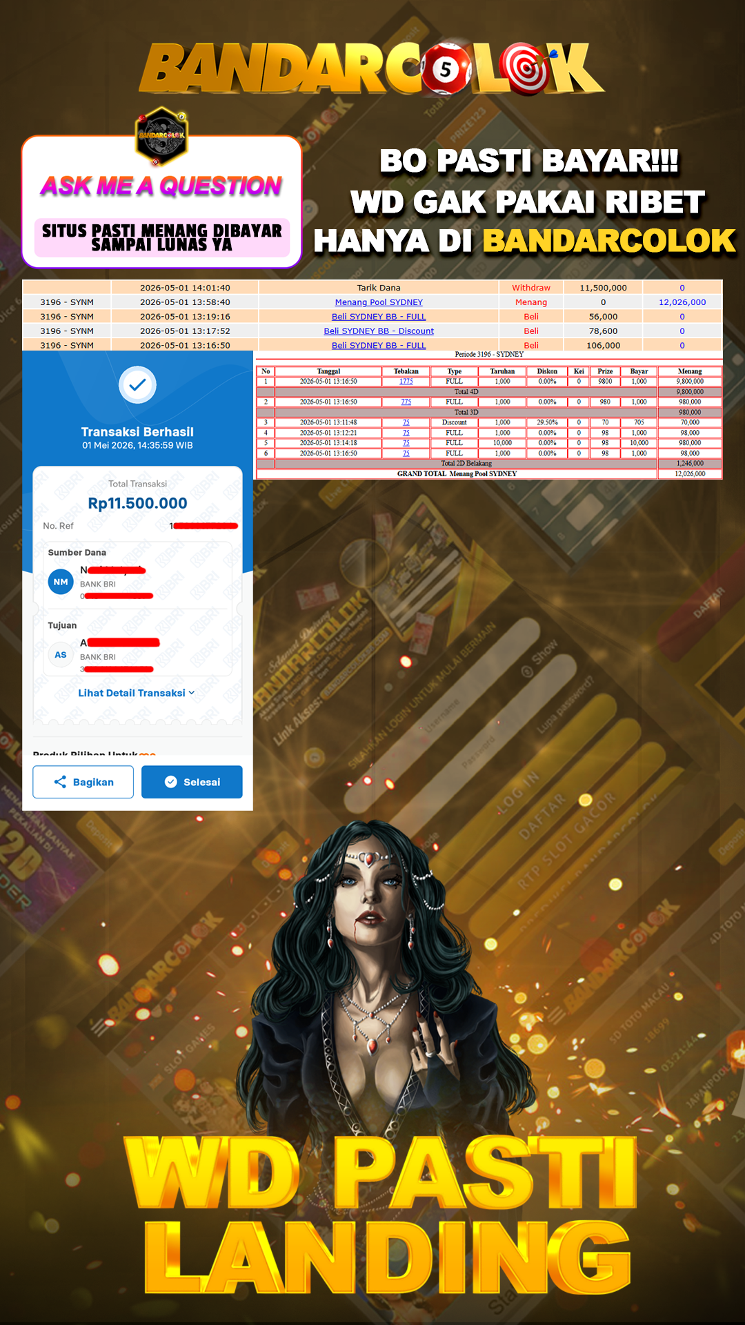 Jackpot TOGEL BANDARCOLOK